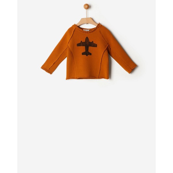 Yell-Oh - Μπλούζα Φούτερ Μουλινέ Pumkin Spice (Y41201206037)