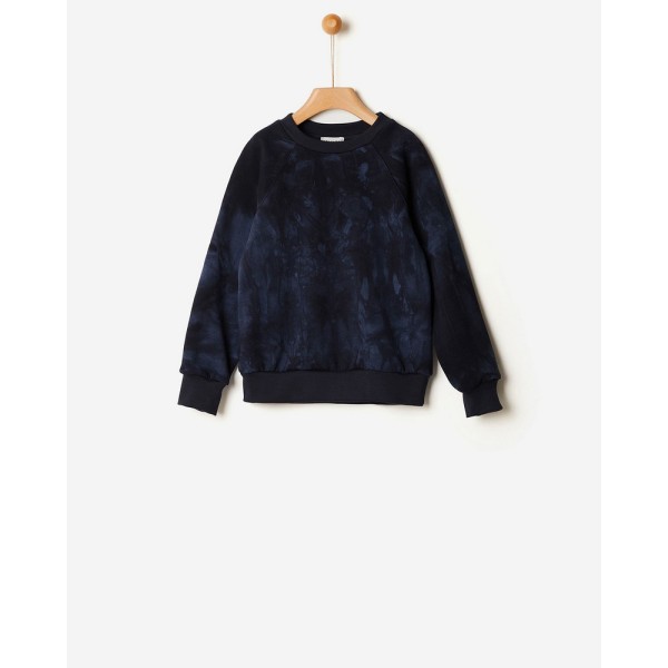 Yell-Oh - Μπλούζα Φούτερ Batik Dark Denim  (Y42201110051)