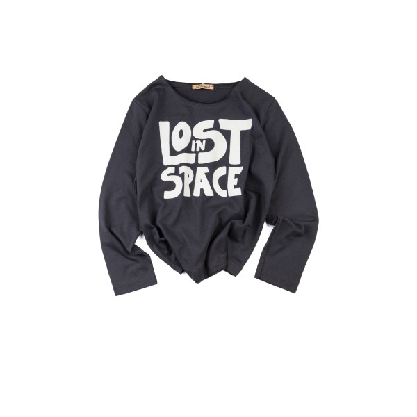 Lol the Brand - Μπλούζα Γκρι Lost in Space (B25074820707870)