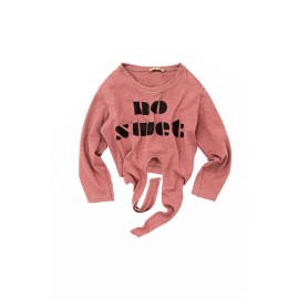 Lol the Brand - Μπλούζα Ροζ με Κόμπο No Swet (G22074630808520)