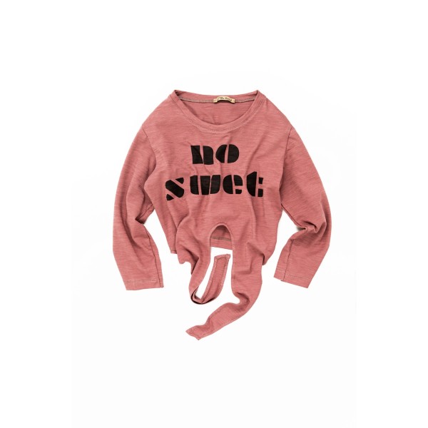 Lol the Brand - Μπλούζα Ροζ με Κόμπο No Swet (G22074630808520)