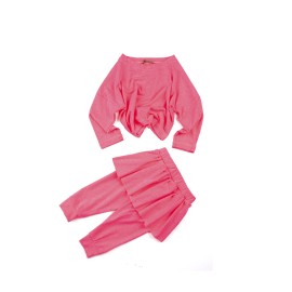 Lol the Brand - Σετ Παντελόνι Μπλούζα Neon Pink (G25105790611570)