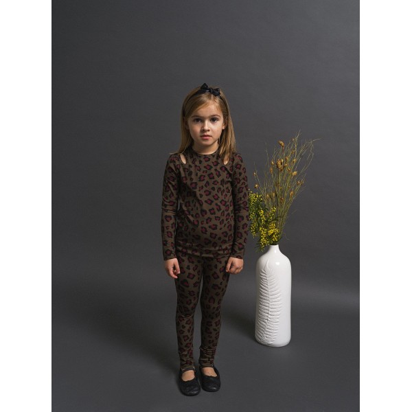 Yell-Oh - Κολάν από Βαμβάκι και Modal Animal Print (42210303006)